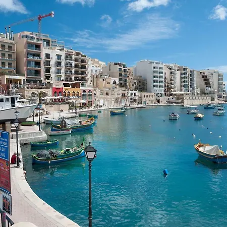 公寓 Modern Stylish - 2 Bedroom & 2 Bathroom - Spinola Bay, St Julians Saint Julian's