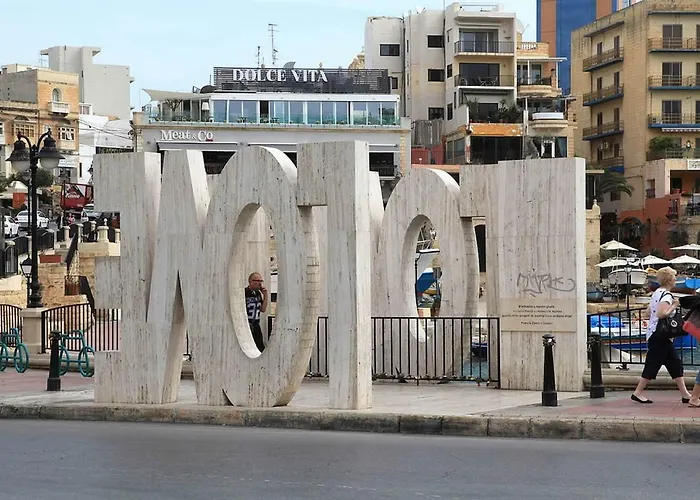 Modern Stylish - 2 Bedroom & 2 Bathroom - Spinola Bay, St Julians Saint Julian's